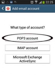 add email account android